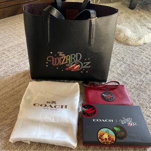 Coach Wizard of Oz Tote, Wallet, Dustbag